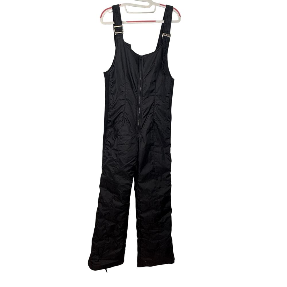 Black Women's snow pants bib